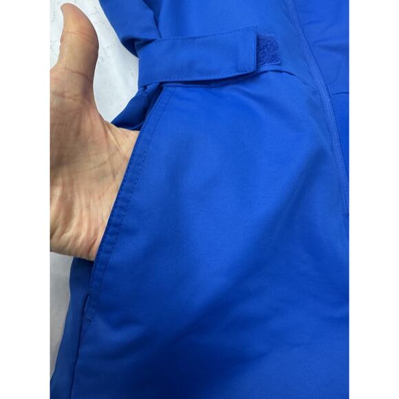 Swiss Tech Snow Ski Suit Bib Overalls Pants Blue Adjustable Waist Kids Medium 8 - Picture 6 of 12